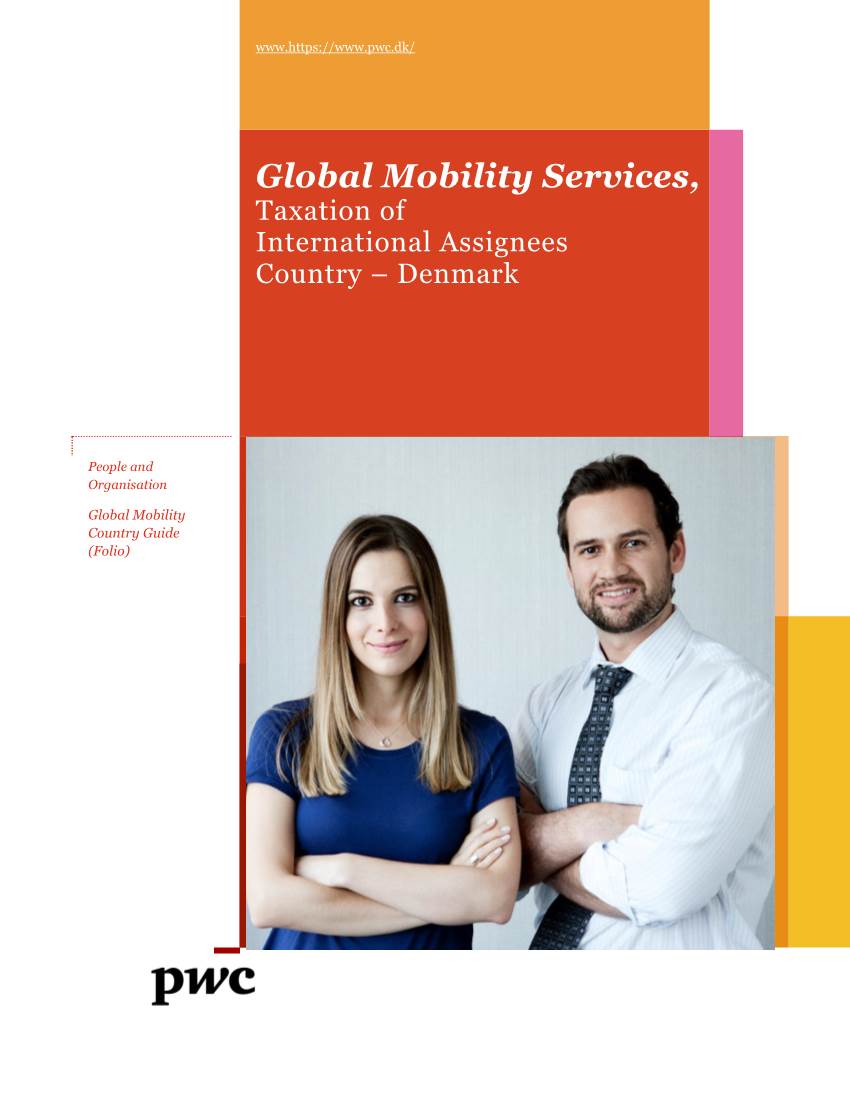 Global Mobility Services, Taxation of International Assignees Country – Denmark