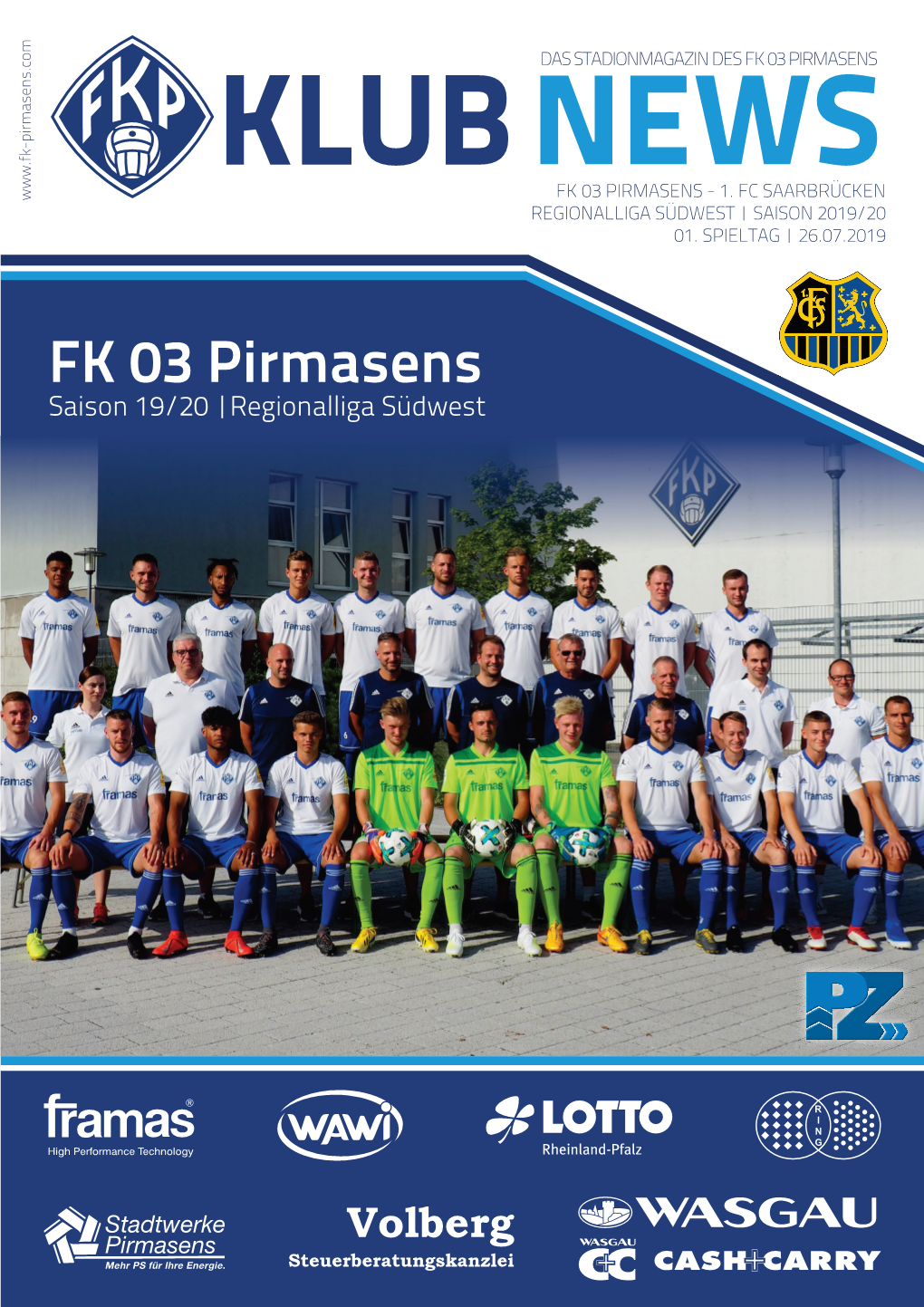 1. Fc Saarbrücken Regionalliga Südwest | Saison 2019/20 01