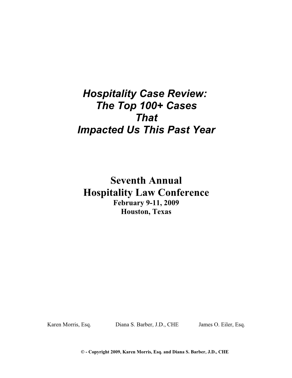 The Top 100+ Cases That Impacted Us This Past Year Seventh Annual