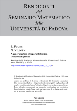 A Generalization of Separable Torsion-Free Abelian Groups