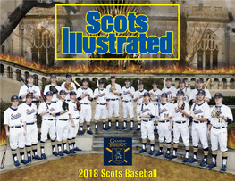 2018 Scots Baseball