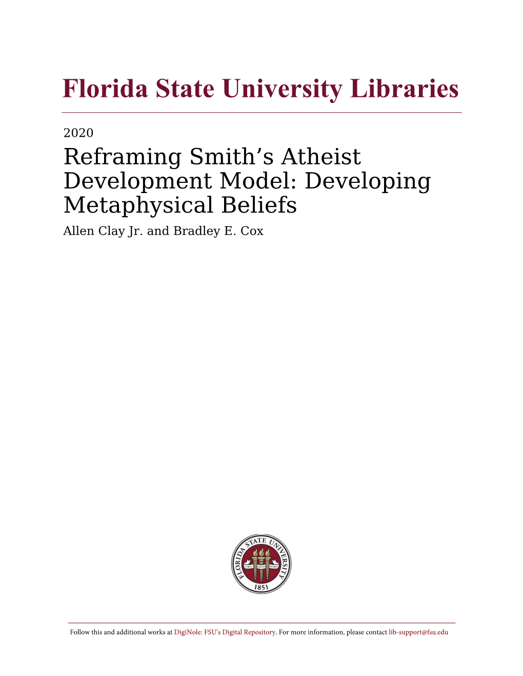 Florida State University Libraries