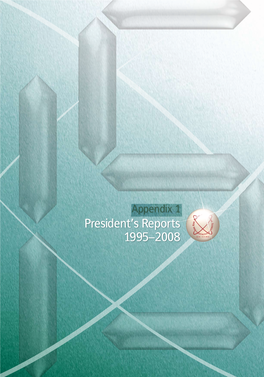 HKAES President's Report 1995-2008