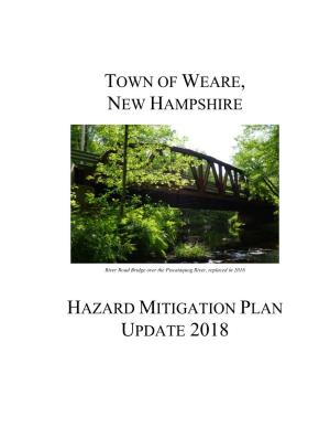 Weare Hazard Mitigation Plan 2018