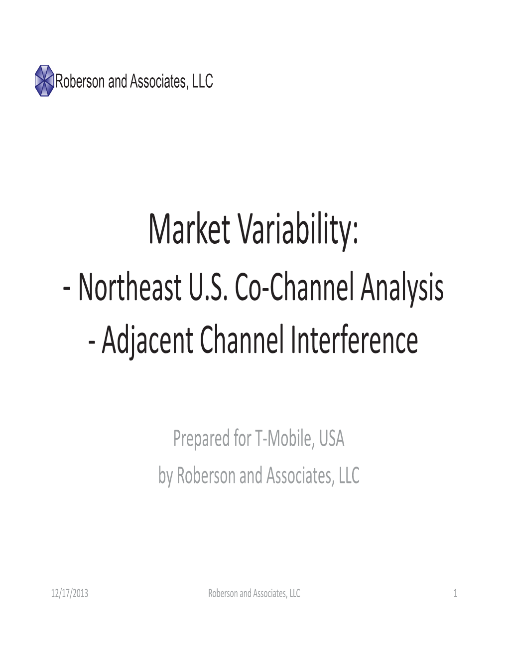 Adjacent Channel Interference