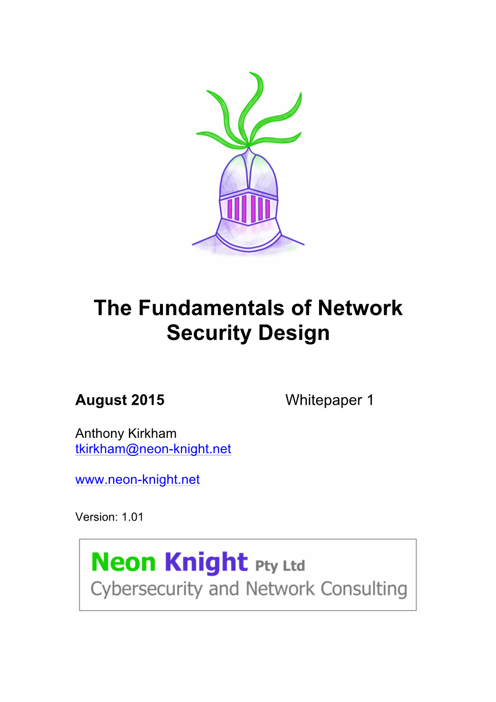The Fundamentals of Network Security Design