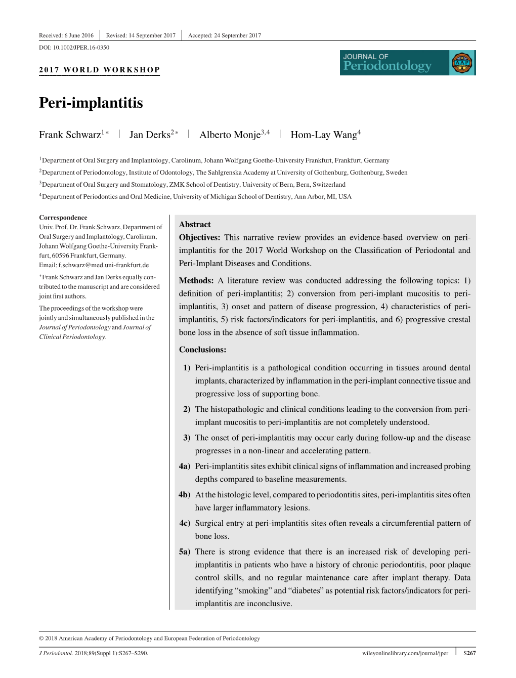 Peri-Implantitis