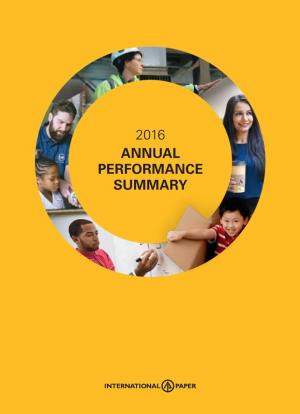International Paper Company 2016 Annual Report