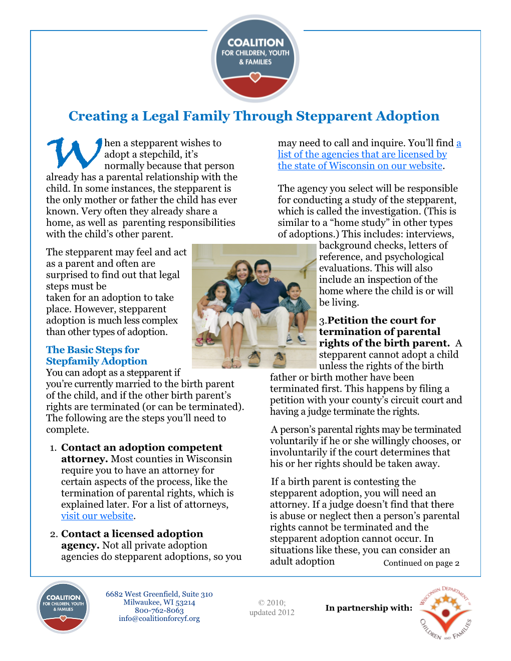 Creating a Legal Family Through Stepparent Adoption