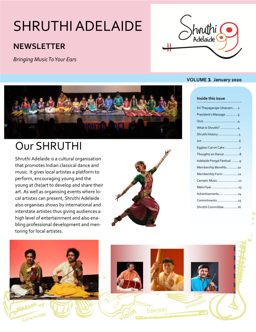 Shruthi Newsletter 2020 Vol 1