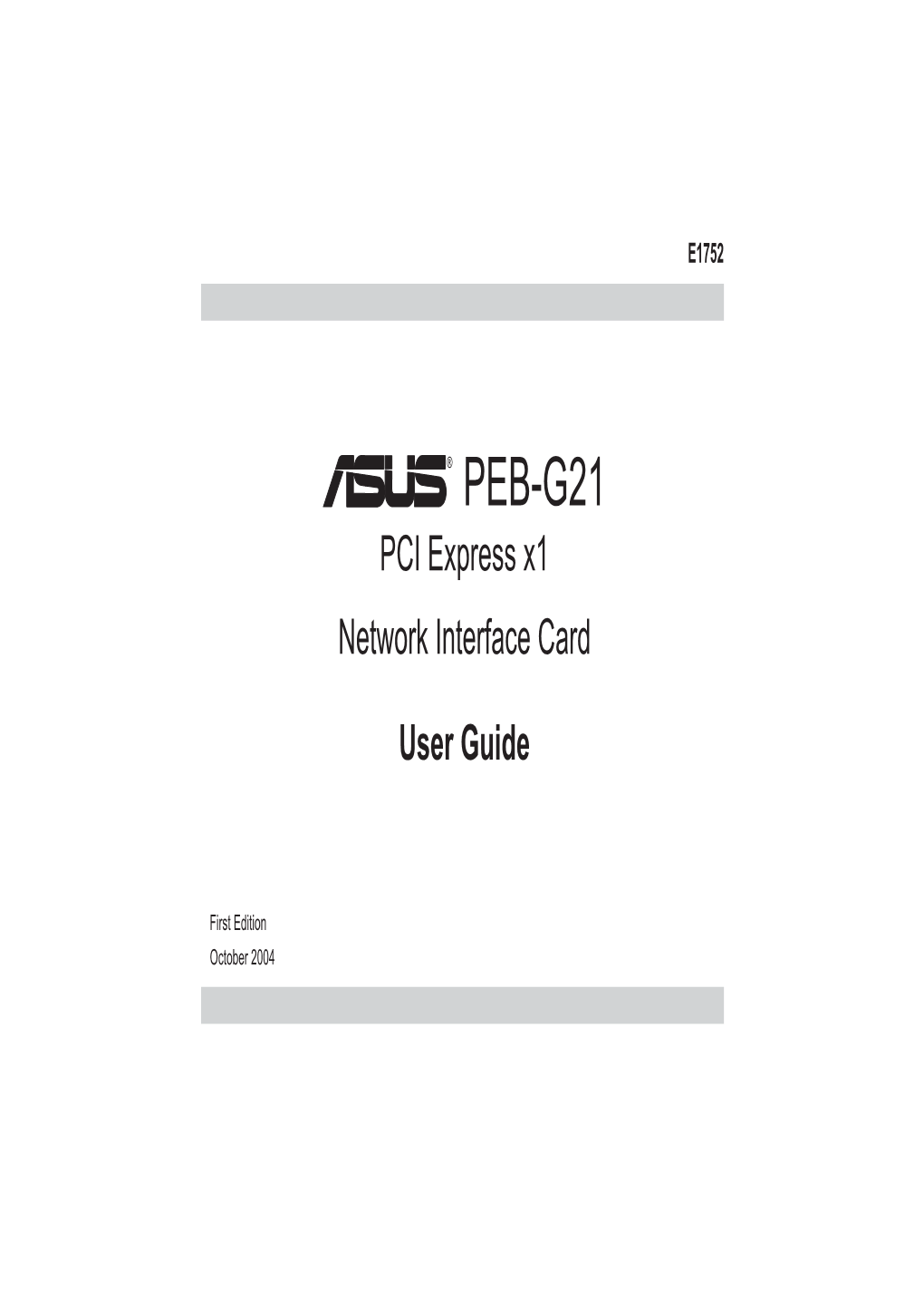 PCI Express X1 Network Interface Card