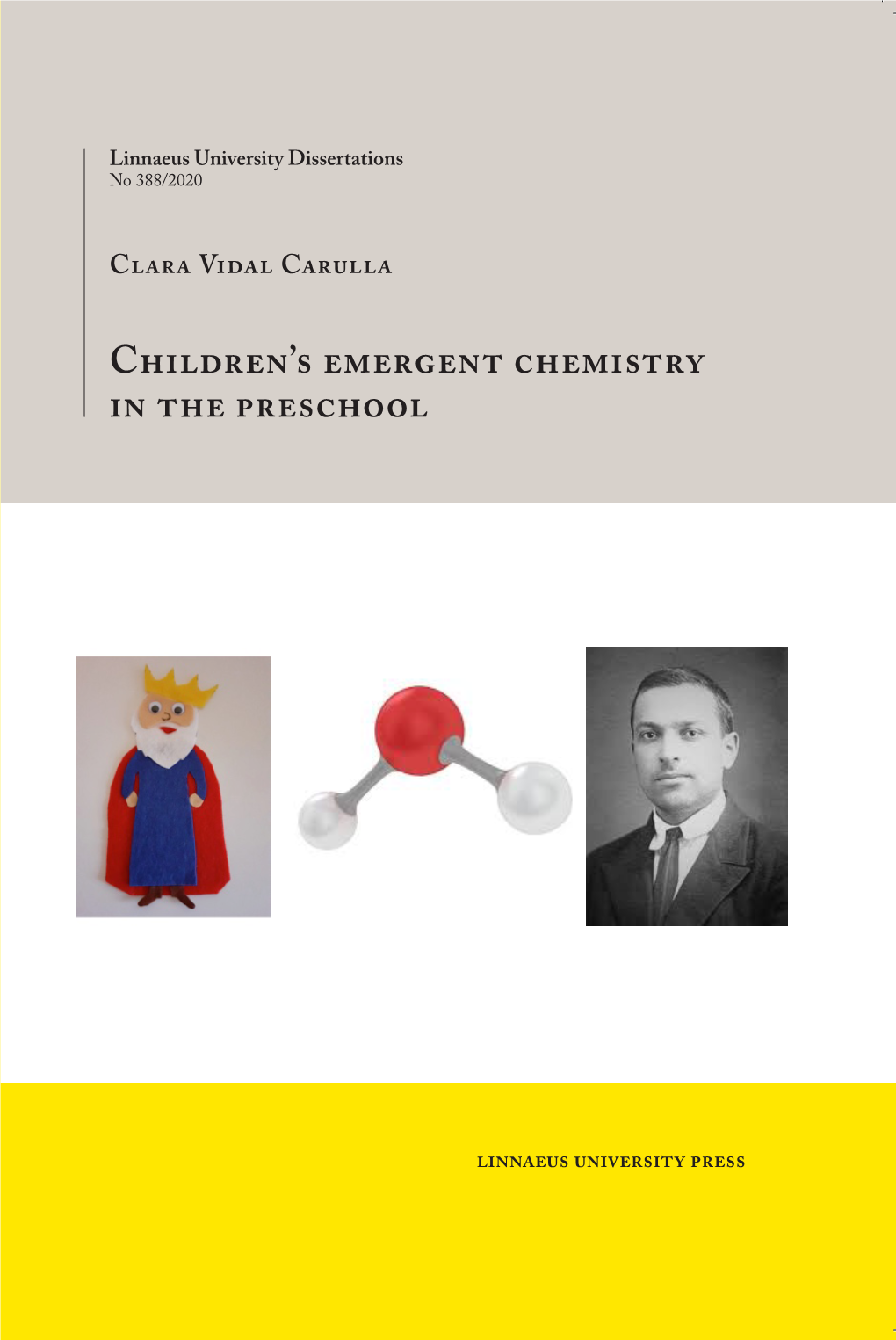 Children's Emergent Chemistry in the Preschool