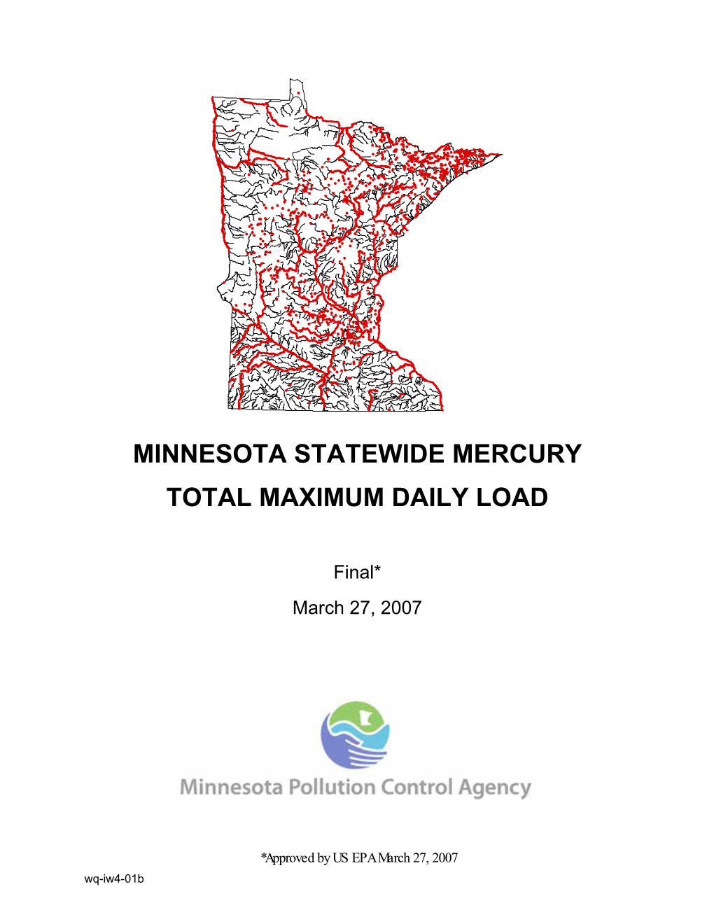 Minnesota Statewide Mercury Total Maximum Daily Load