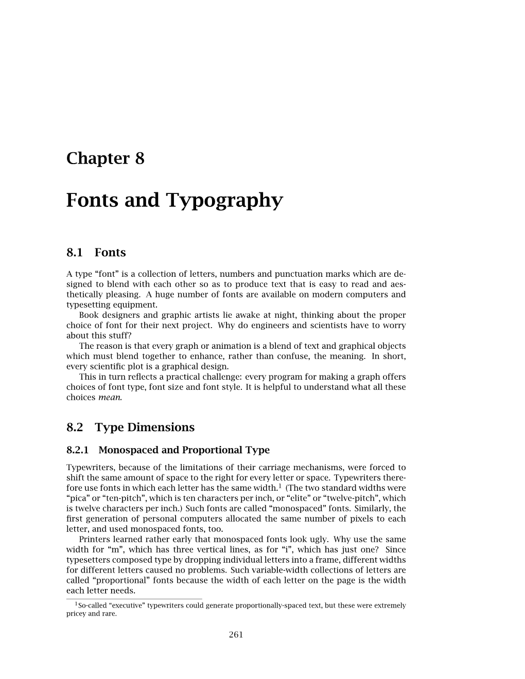 Fonts and Typography