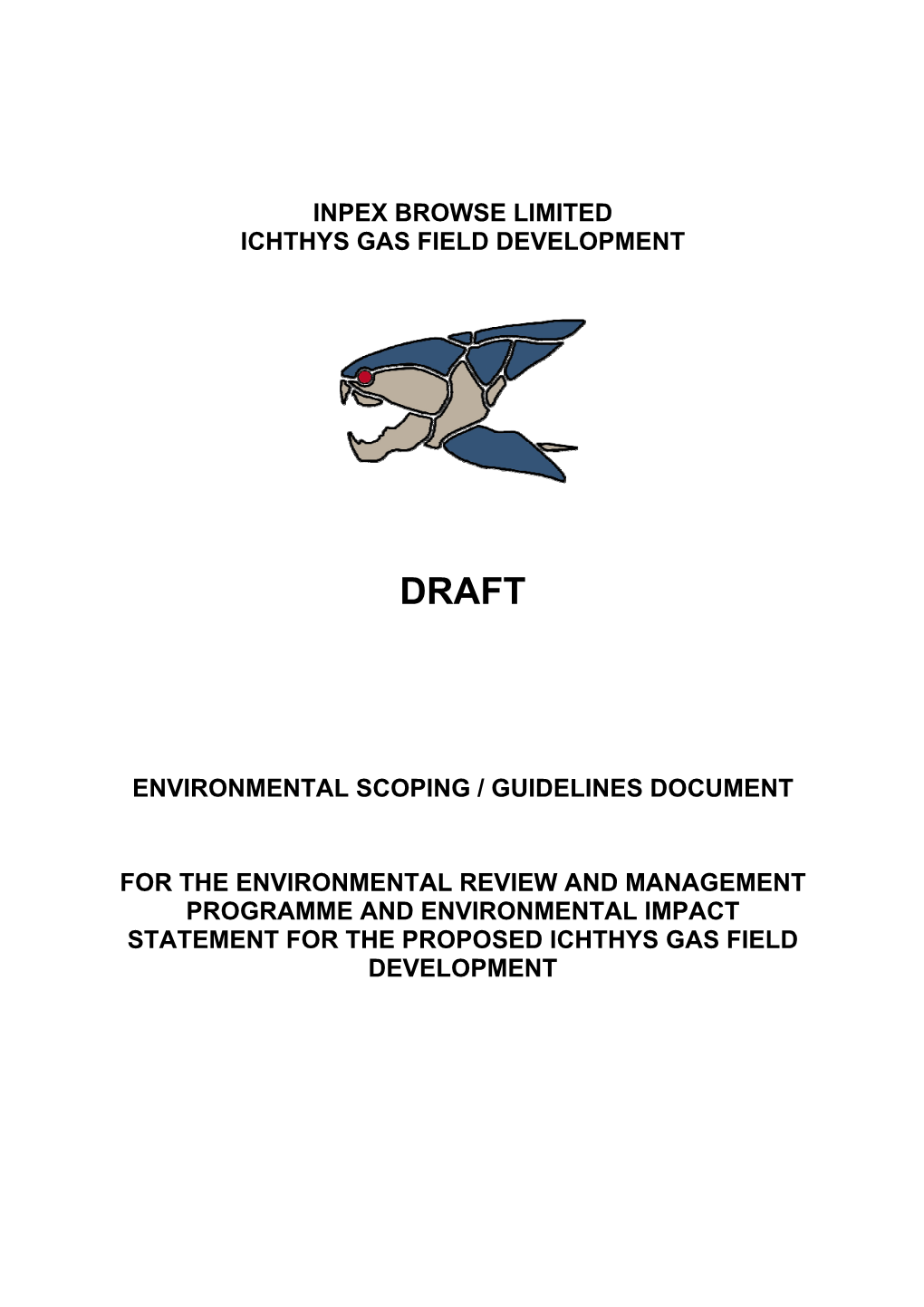 Environmental Scoping / Guidelines Document For