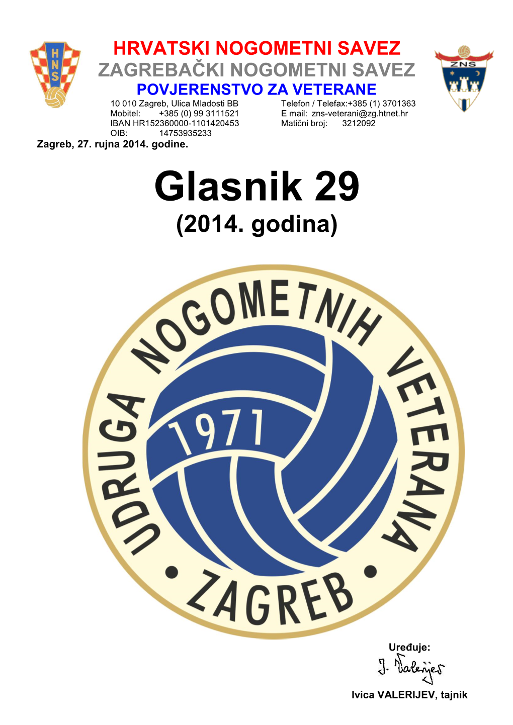 Glasnik 29 (2014