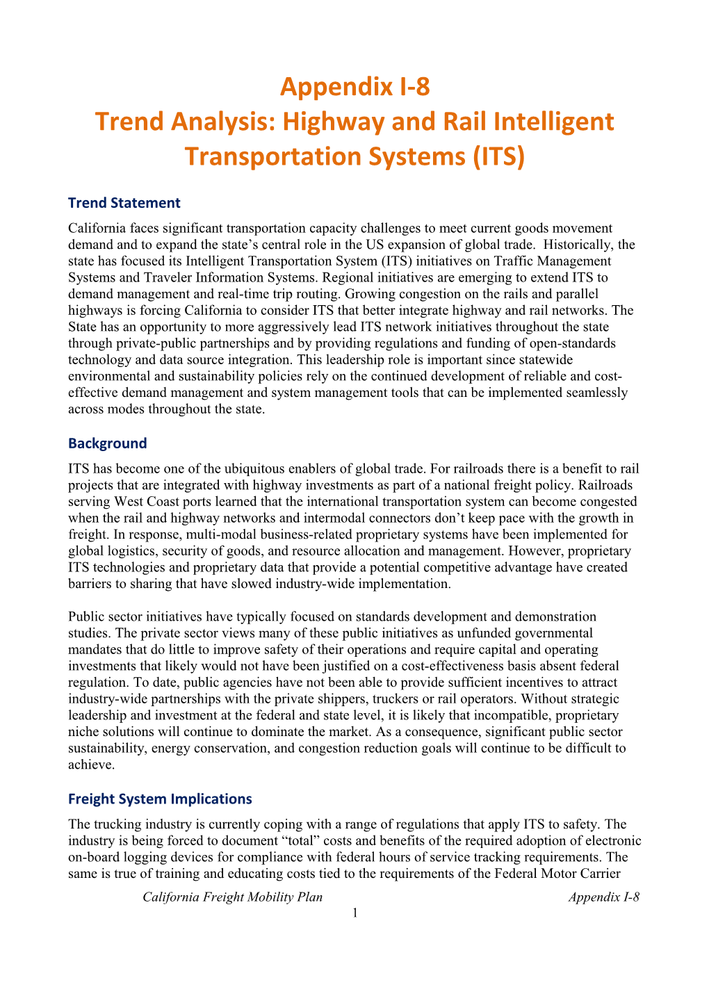 Freight Mobility Fact Sheet: Chassis Management s1