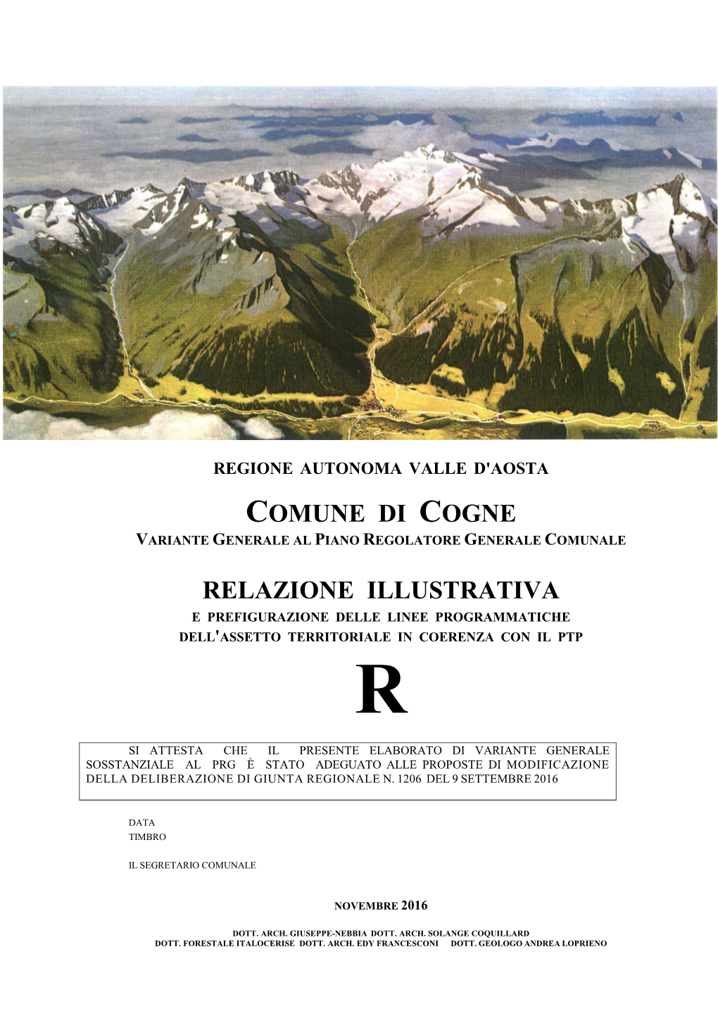 Relazione Cogne