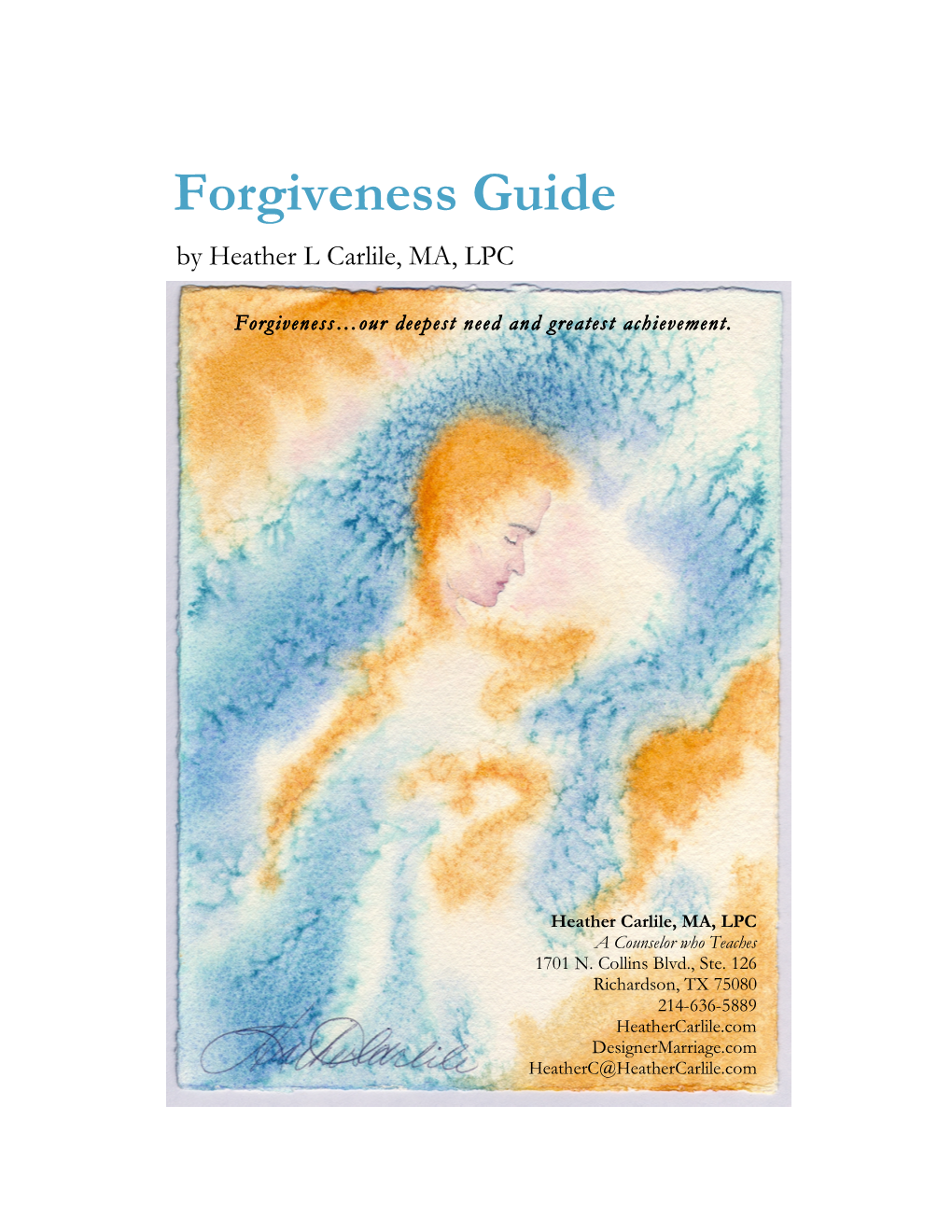 Forgiveness Guide