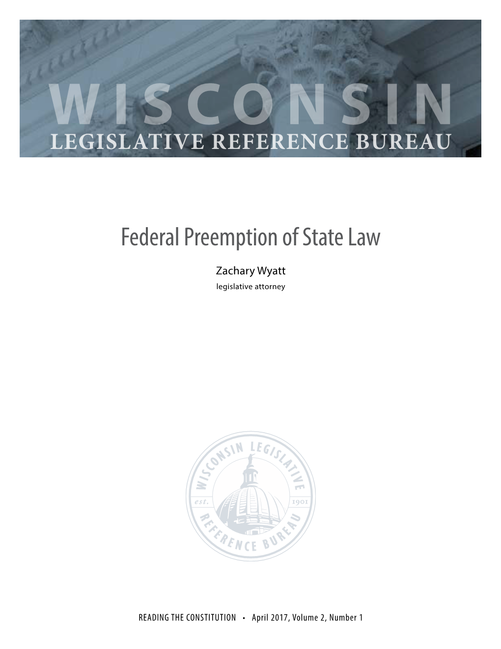 Federal Preemption of State Law