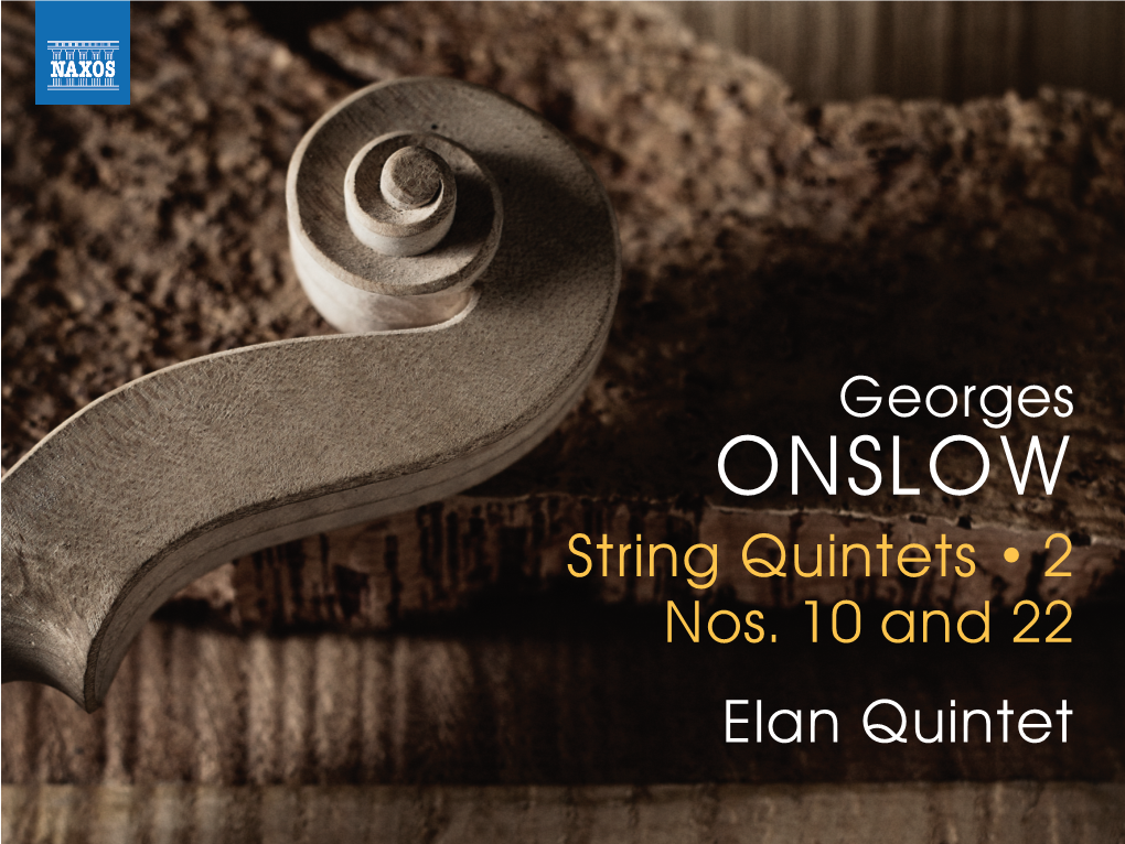 ONSLOW String Quintets • 2 Nos