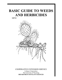 Basic Guide to Weeds and Herbicides Mp18