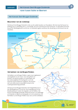 Het Kanaal Gent-Brugge-Oostende: Varen Tussen Aalter En Beernem