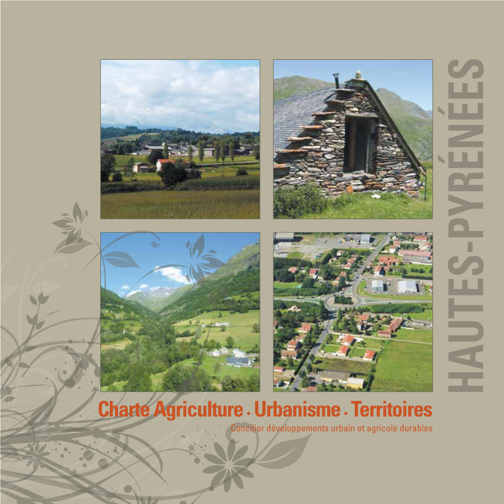 Charte Agriculture• Urbanisme• Territoires HAUTES-PYRÉNÉES