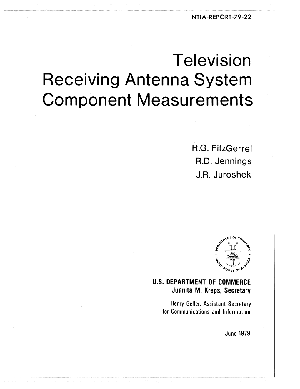 Television Receiving Antenna System Component Measurements