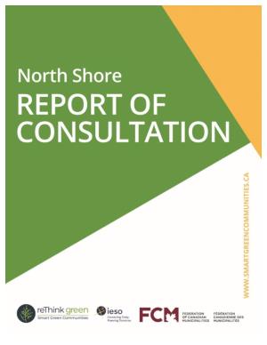Final Report of Consultation