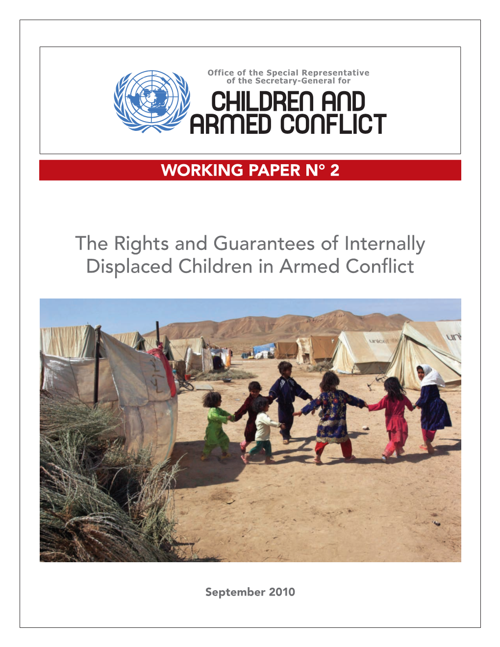 The Rights and Guarantees of Internally Displaced Children in Armed Conflict