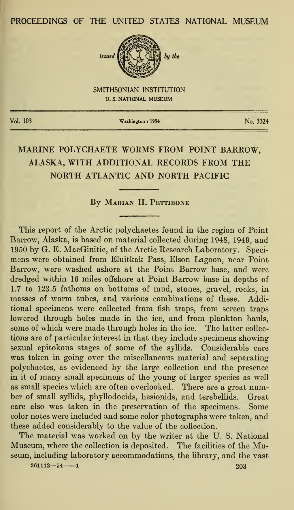 Proceedings of the United States National Museum