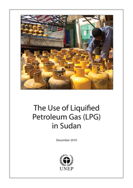 The Use of Liquified Petroleum Gas (LPG) in Sudan