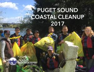 Puget Sound Coastal Cleanup 2017