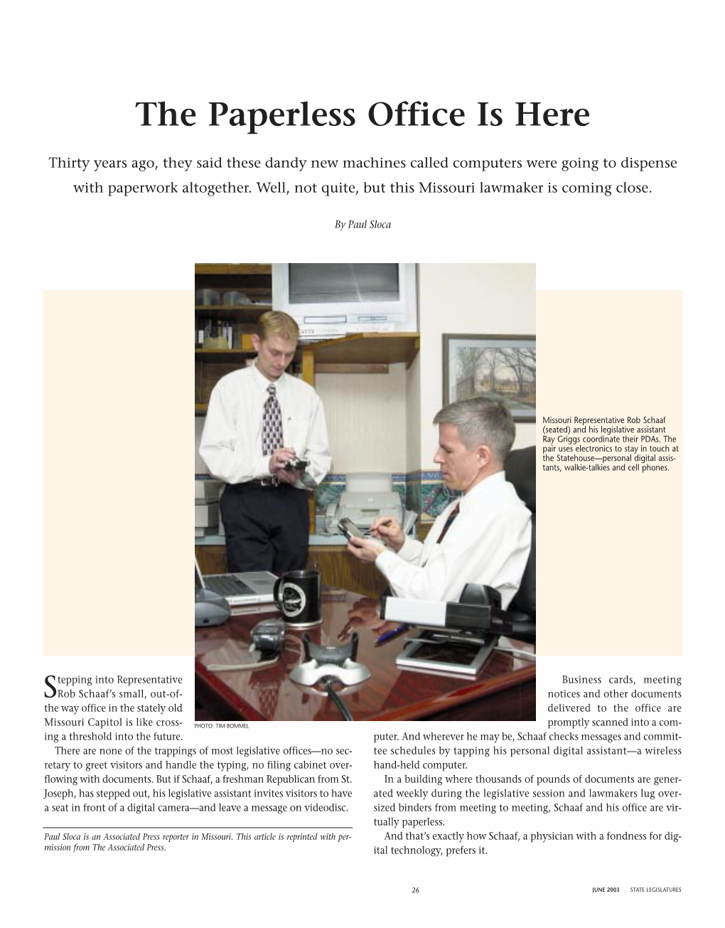 The Paperless Office Is Here