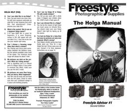 Holga Manual 2Nd Ed. Apr05a (Page 1)
