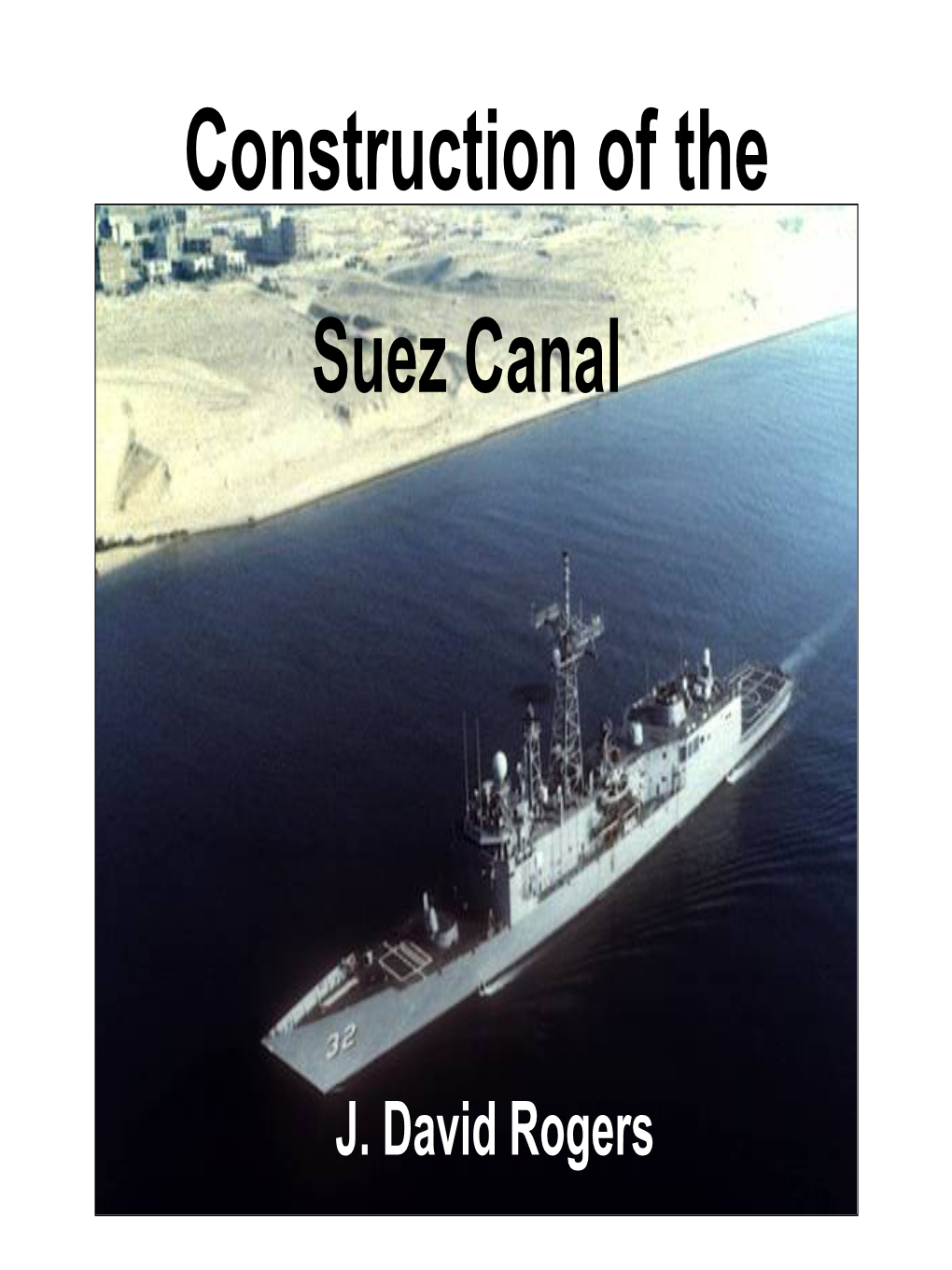 Construction of the Suez Canal