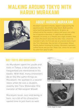 Walking Around Tokyo with Haruki Murakami