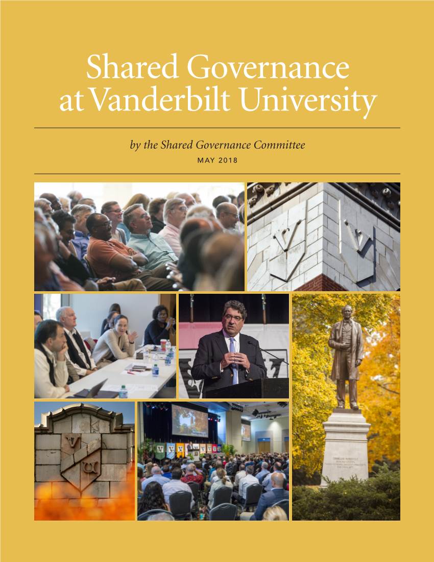 Shared Governance at Vanderbilt University