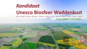 Kandidaat Unesco Biosfeer Waddenkust