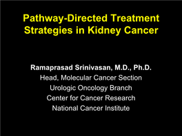 Learning from Hereditary Kidney Cancer Syndromes