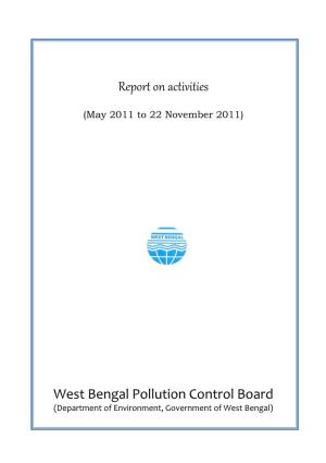 Report on Activities (May 2011 to 22 Nov 2011)