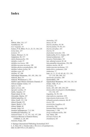 259 a Abbott, John, 116, 117 Acanthaceae, 94 Acer Negundo, 14