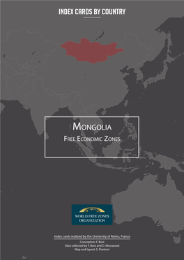 Index Cards by Country MONGOLIA