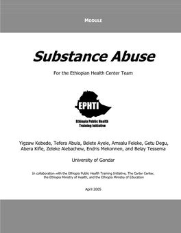 Substance Abuse