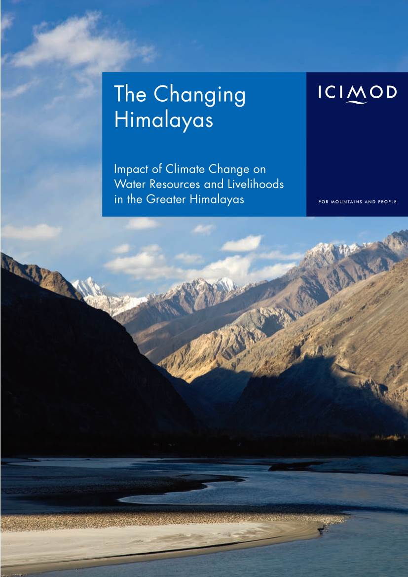Impact of Climate Change on Water Resources and Livelihoods in the Greater Himalayas Contents