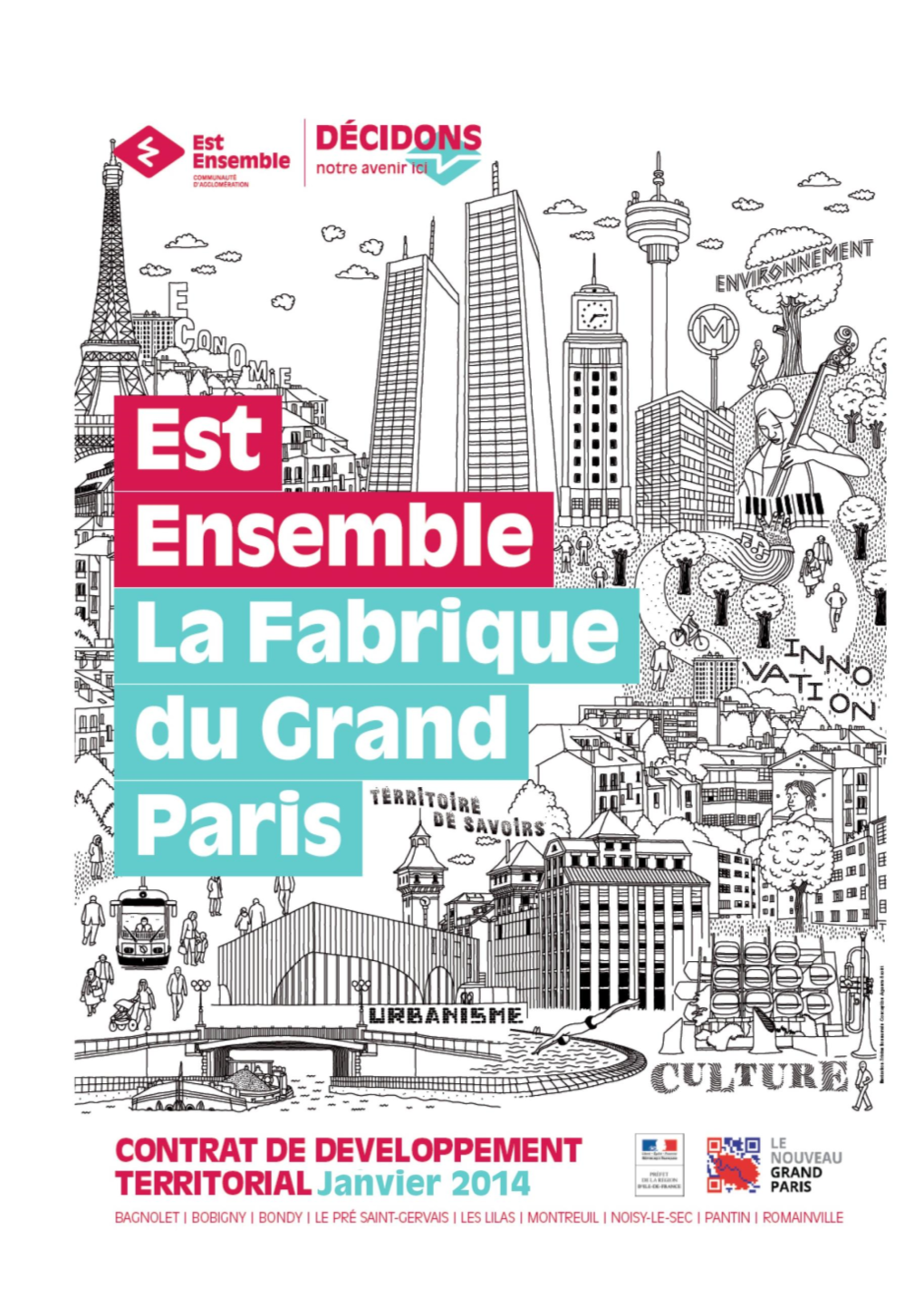 Cdt Est Ensemble Fabrique Grand Paris Partie 1
