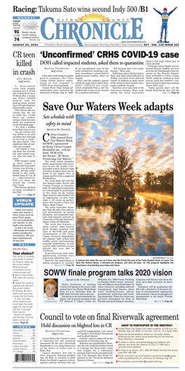 Save Our Waters Week Adapts