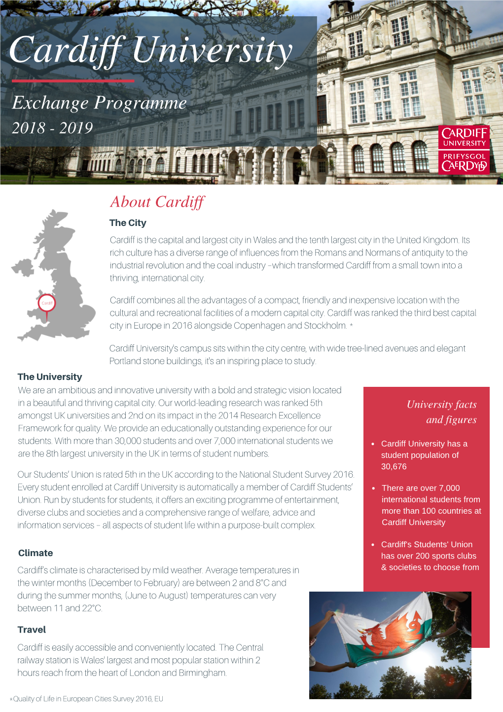 Cardiff University Factsheet