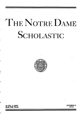 The Notre Dame Scholastic
